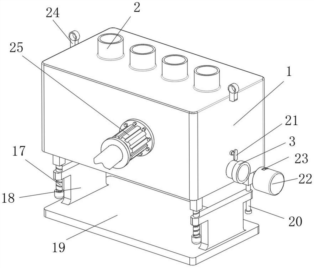 Buried integrated sewage treatment device