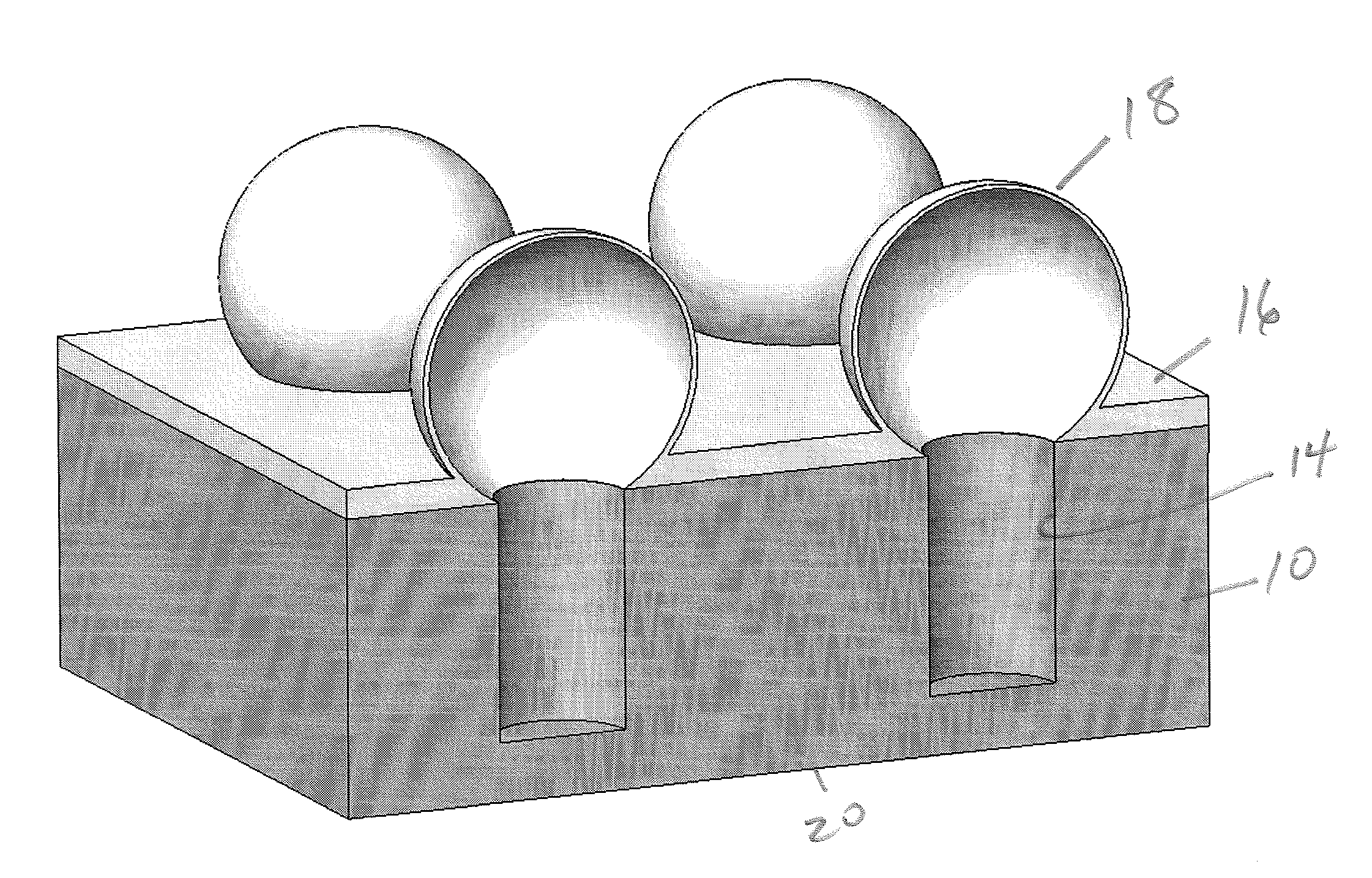 Self-inflated micro-glass blowing