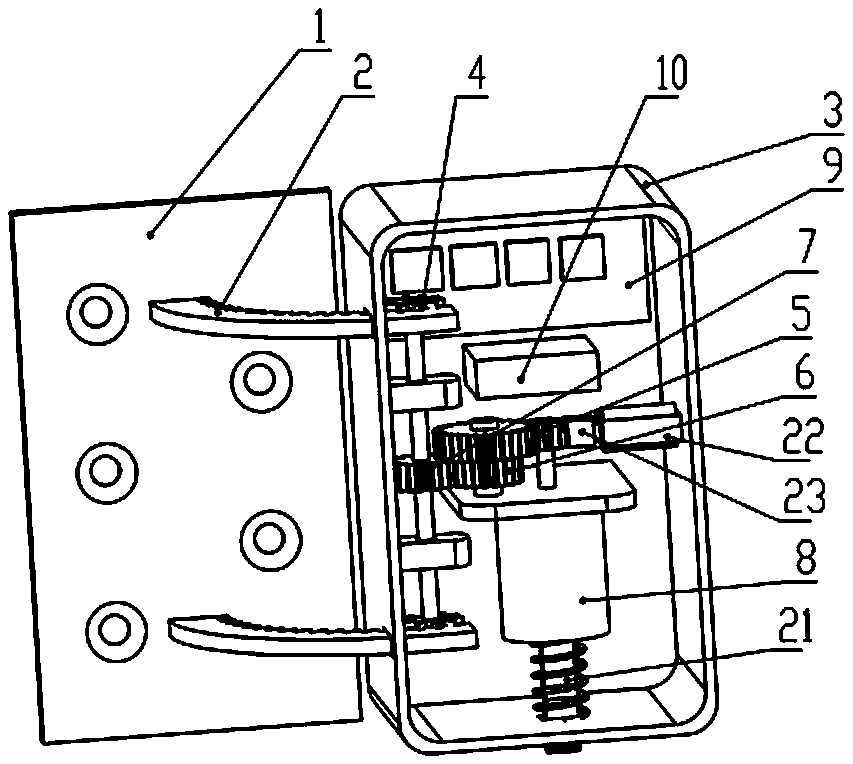 Intelligent novel automatic door and window opening and closing door closer device