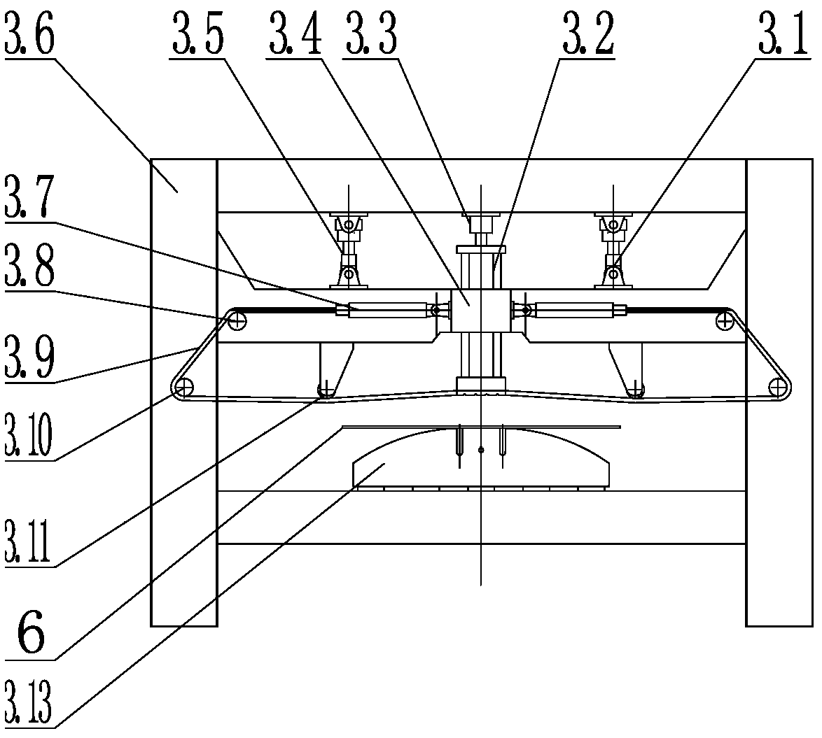 An automatic quenching production line