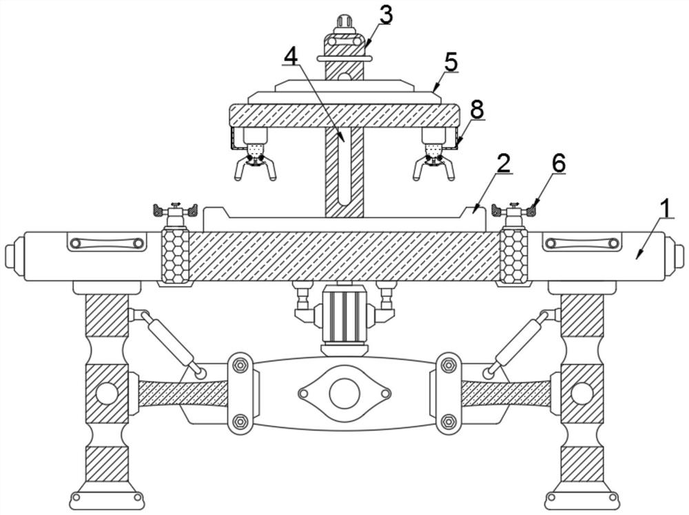 Multi-station pickup device for electronic part machining