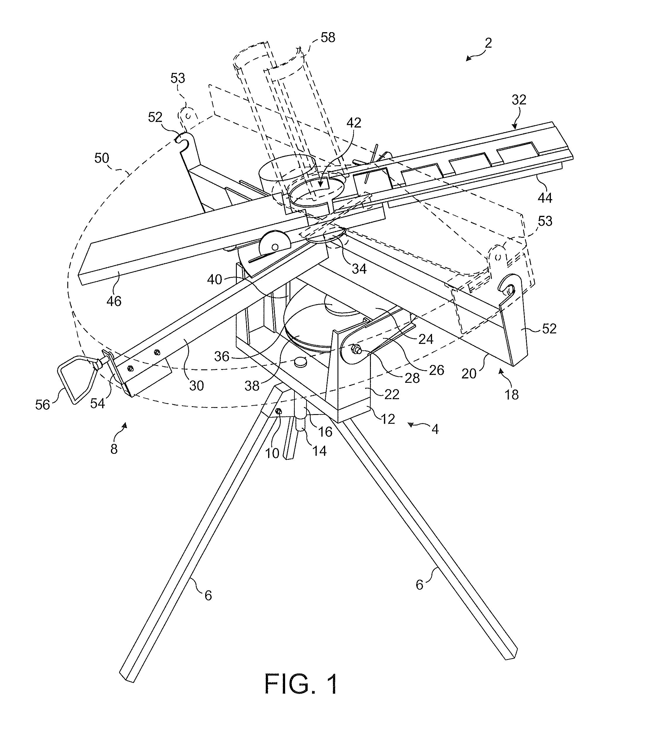 Launching device for clay targets