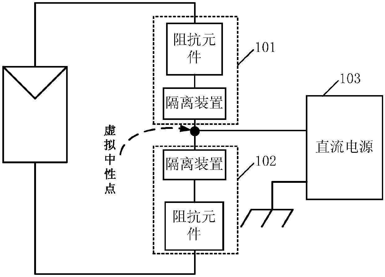 Photovoltaic cell panel PID restoration device