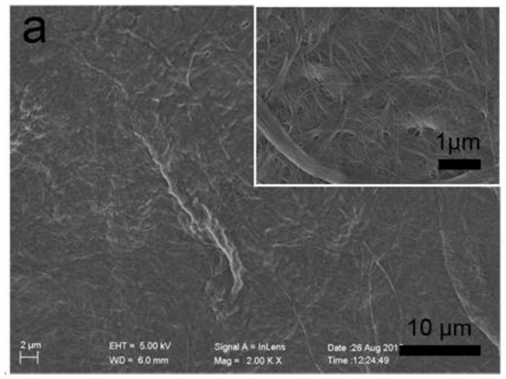 A kind of biomass nanofiber membrane, its preparation method and application