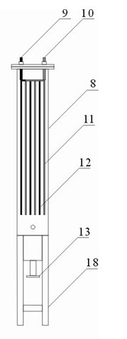 Method and device of electrochemical descaling, corrosion inhibition, sterilization and algae removal for cooling circulating water