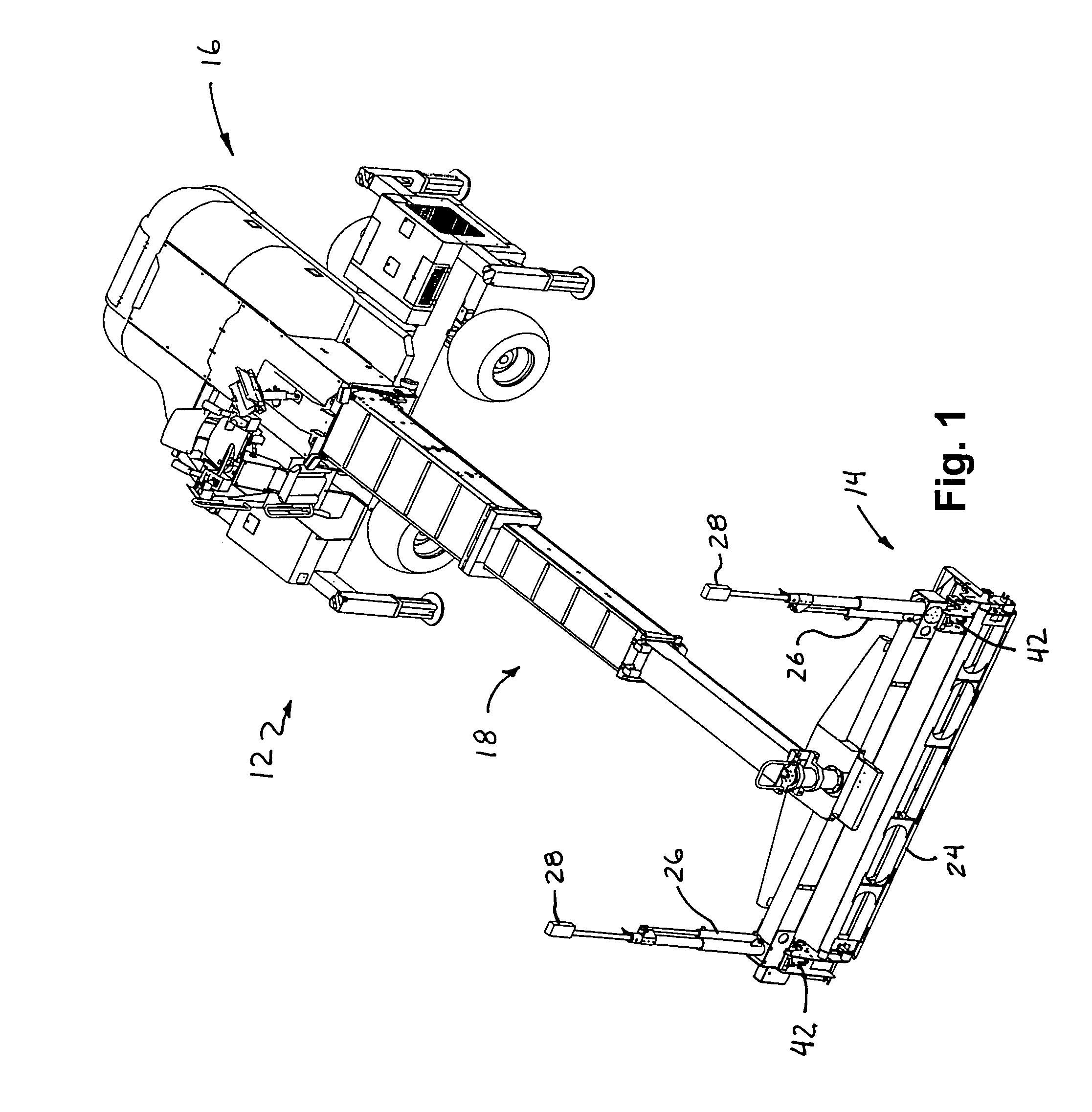 Apparatus and method for improving the control of a concrete screed head assembly