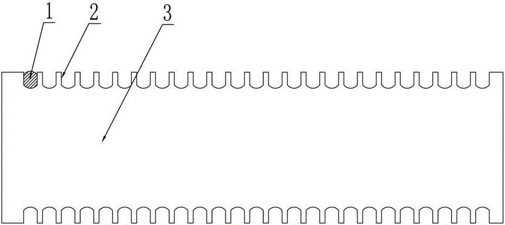 Flat Section Zigzag Cut Wire