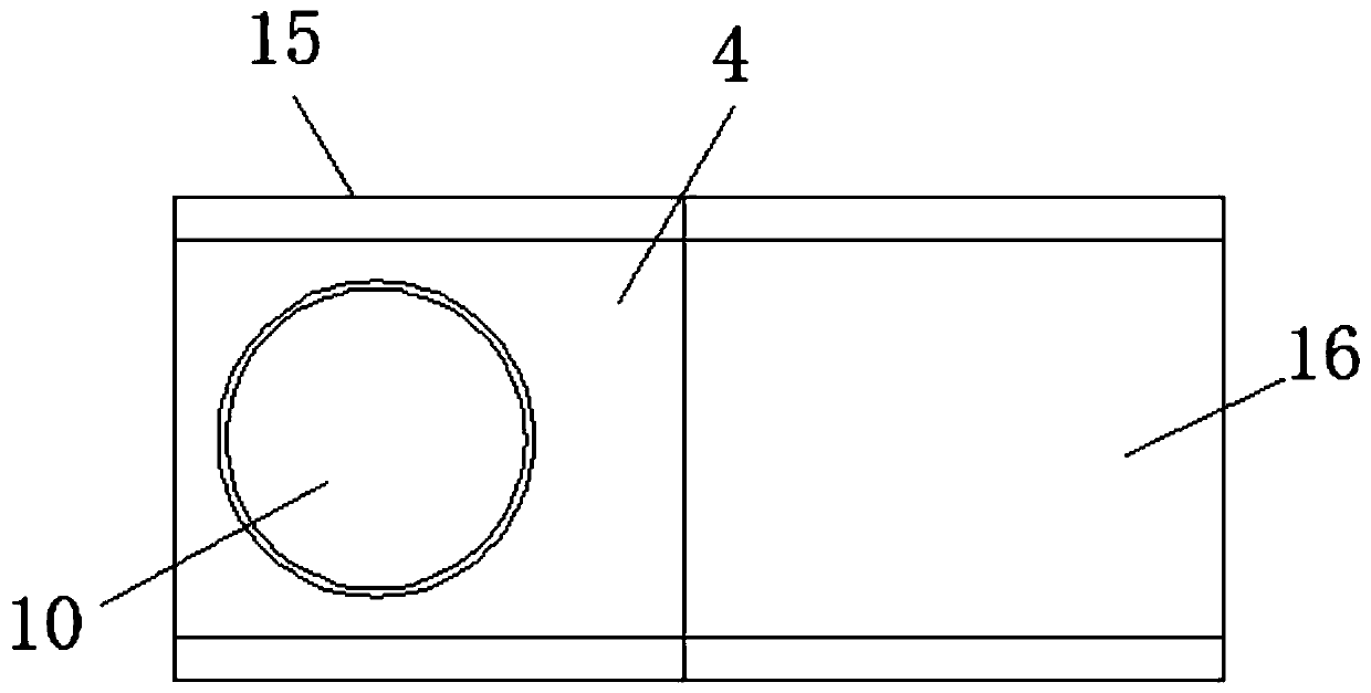 Adjusting device used for assembly of aircraft wing