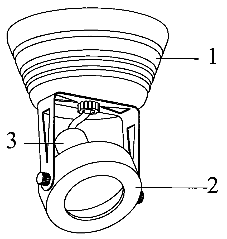 Ceramic lamp and making method thereof