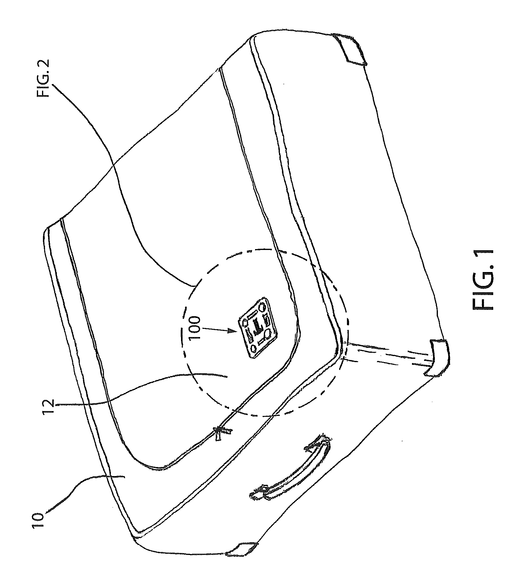 Luggage identification apparatus and method