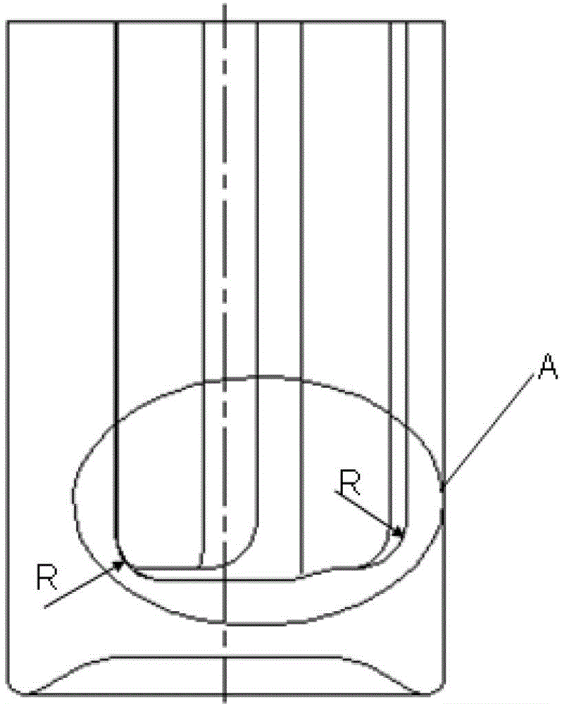 Universal joint forging method and shaping mould