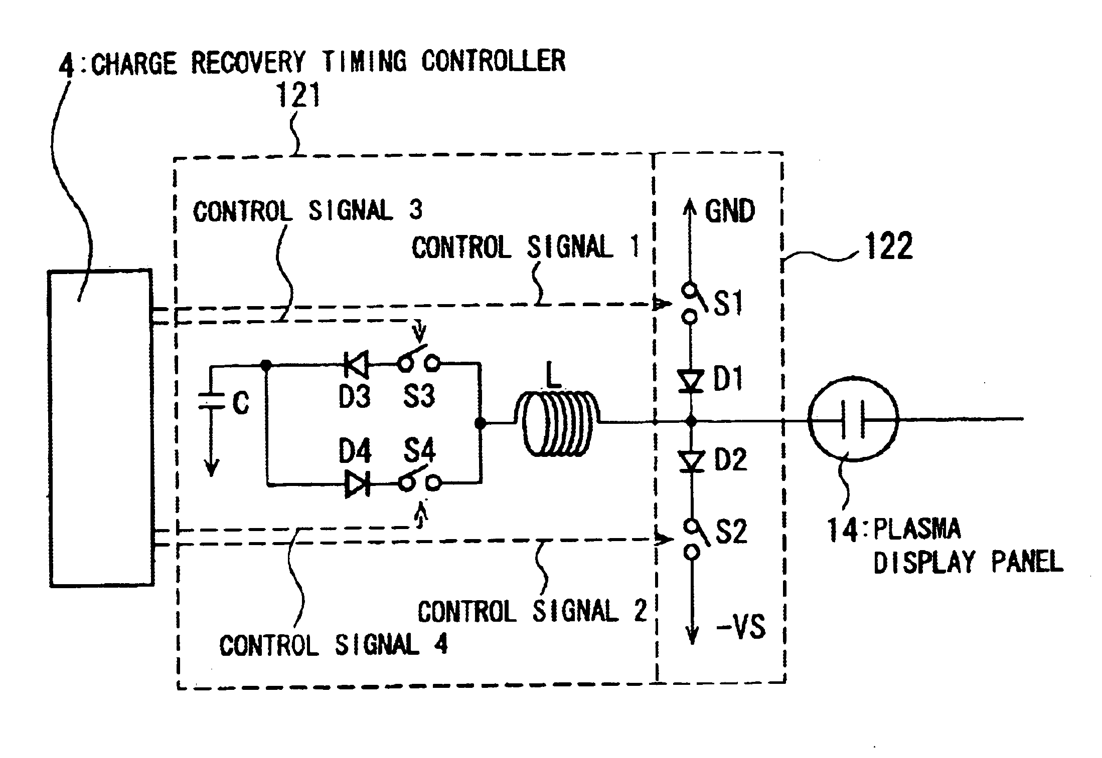 Plasma display panel drive apparatus and drive method