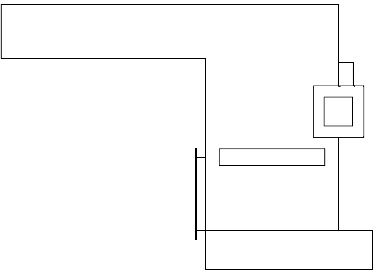 Hot-air air conditioner achieving intelligent combustion of biomass particles