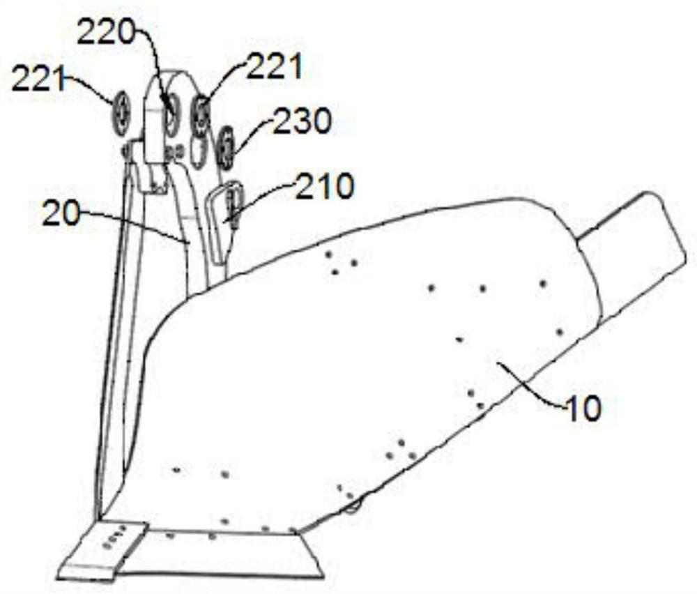 Plough share assembly, turnover plow, plough share assembly overload protection control method and tractor