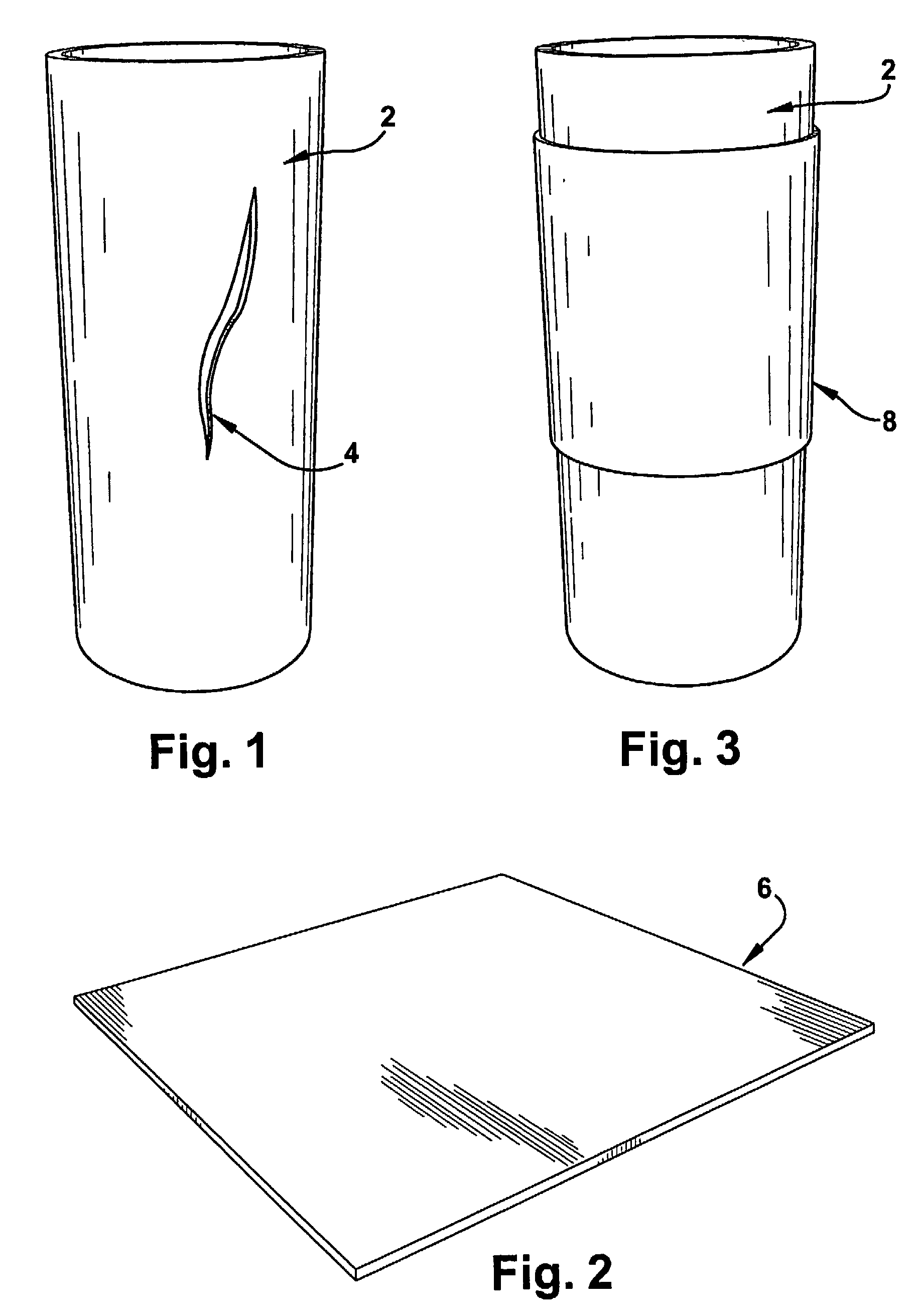 Method of making and using shape memory polymer composite patches