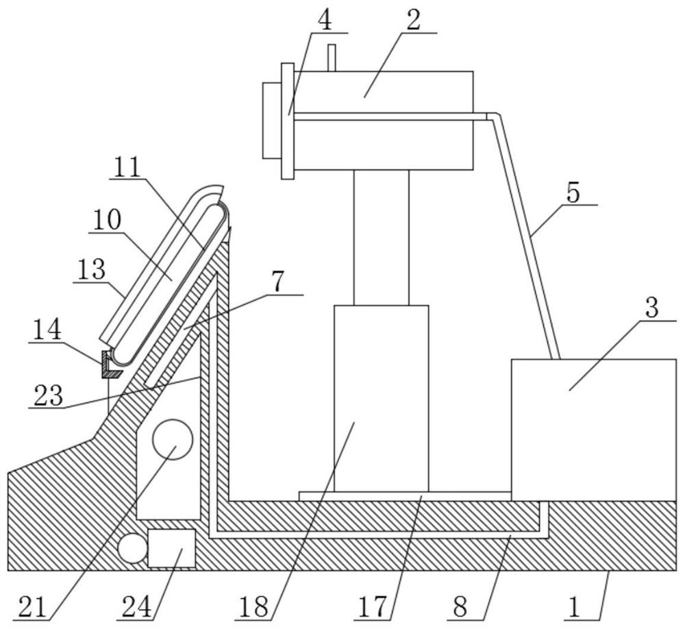 Slicing device for laboratory biological research