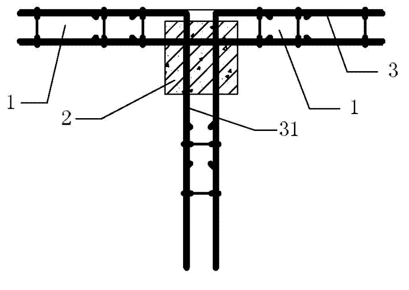 Construction method for preventing crack of infilled wall