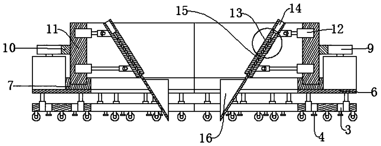 Tree-digging and earth-covering device for tree transplanting for landscape greening