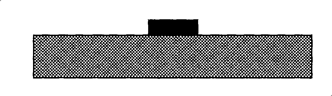 Method for preparing air bridge using photosensitive subbing