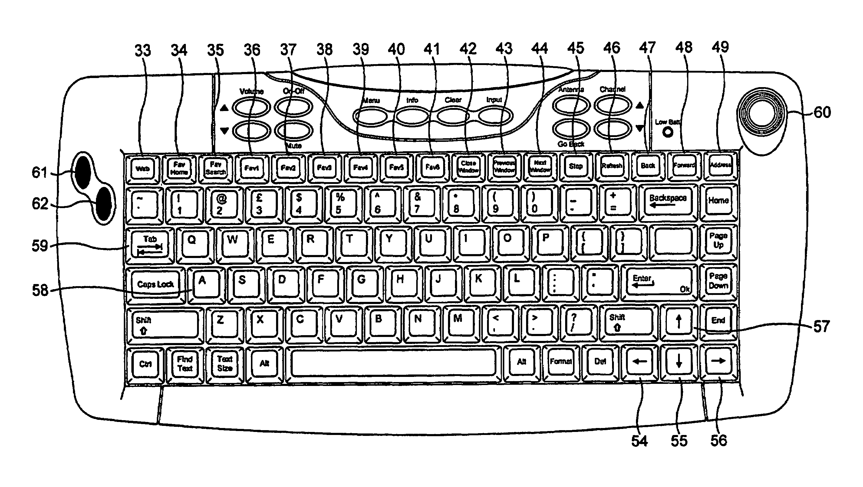 Web browser for use with a television display for preventing screen burn