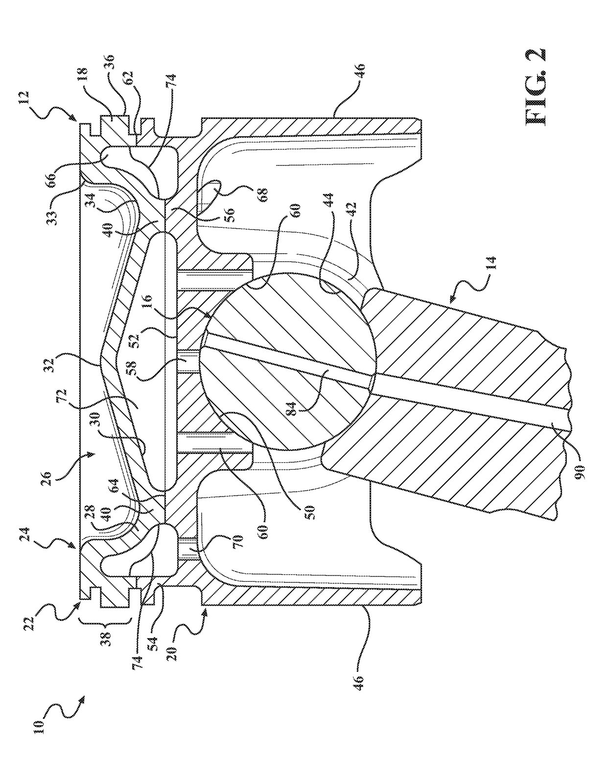 Reduced compression height dual gallery piston, piston assembly therewith and methods of construction thereof