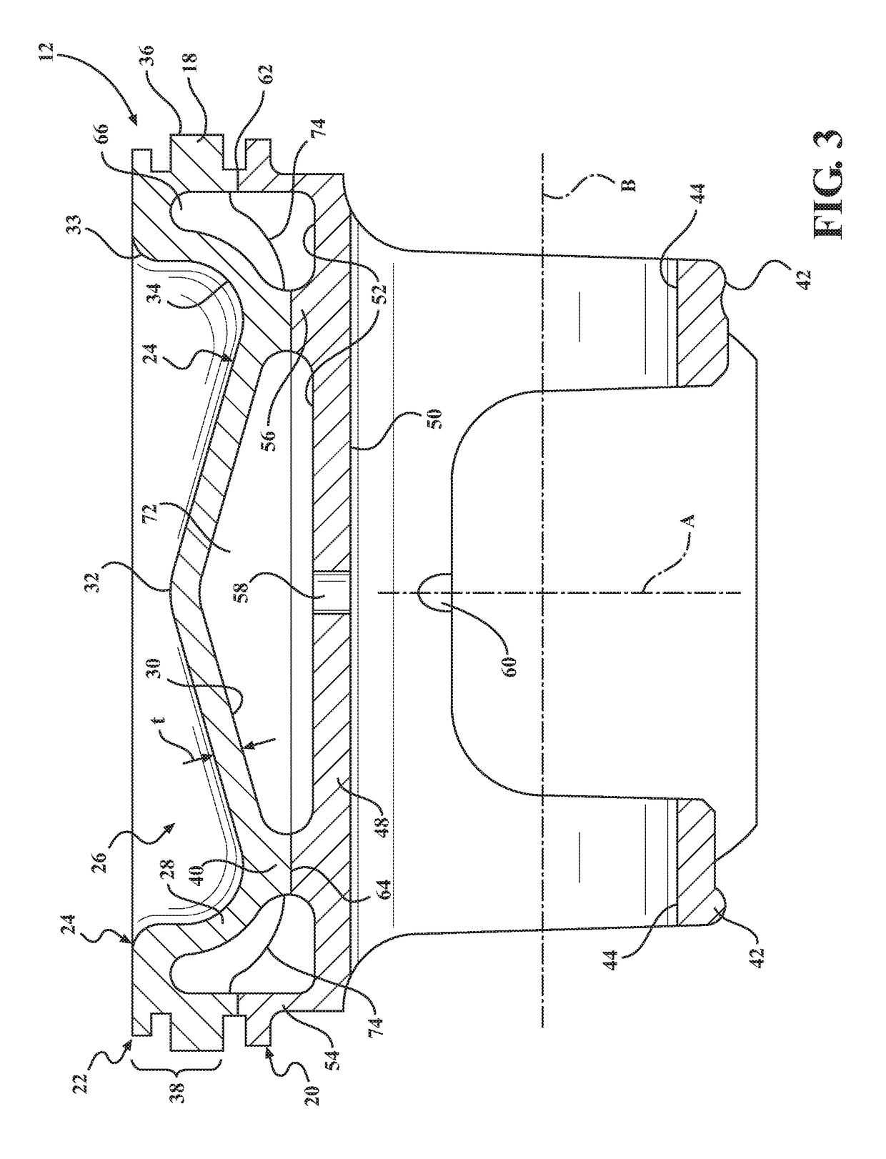 Reduced compression height dual gallery piston, piston assembly therewith and methods of construction thereof