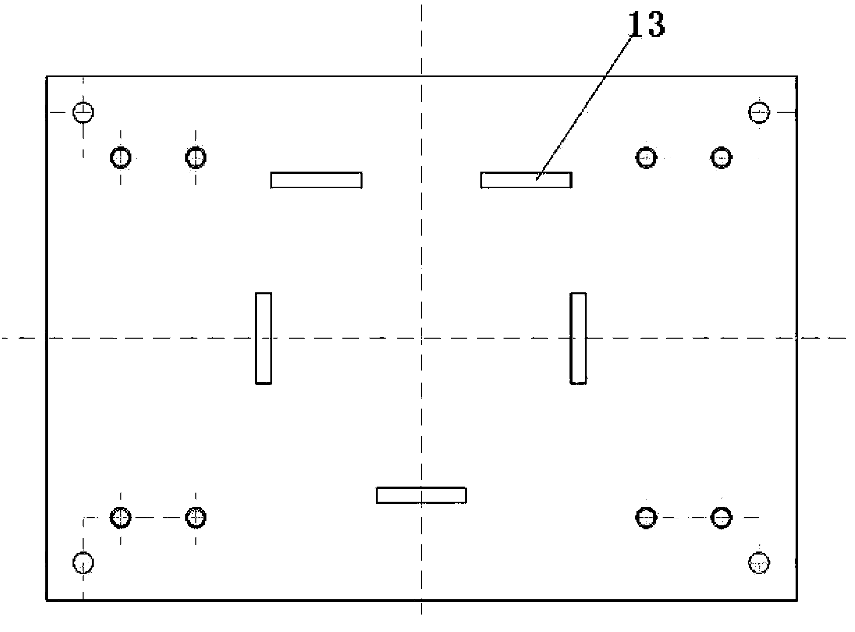 Automatic impact-resistant experiment instrument for concrete and mortar