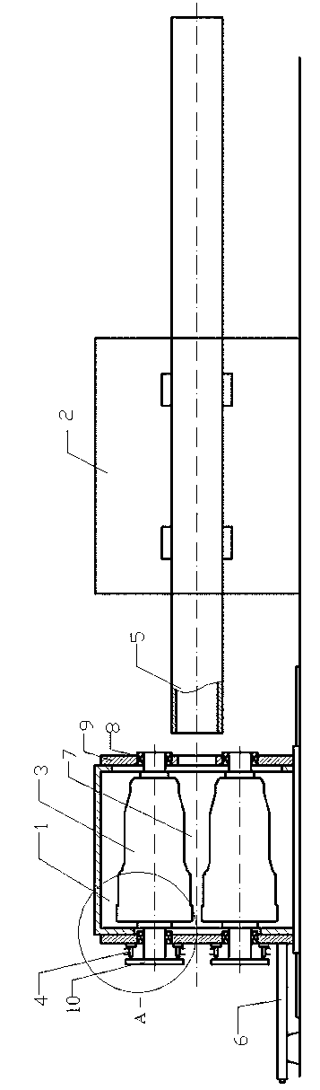 Device and method for rolling forming of spindle nose of vehicle axle of semi-trailer difficult to form