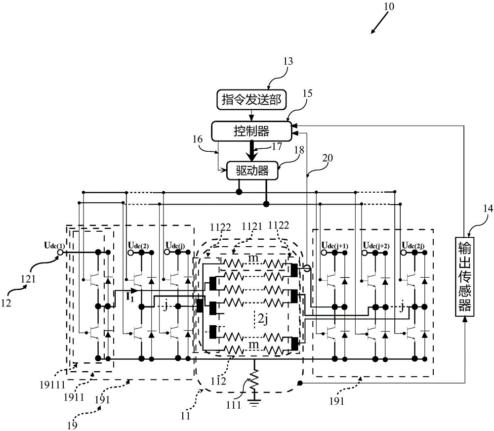 DC electric drive device and electric equipment