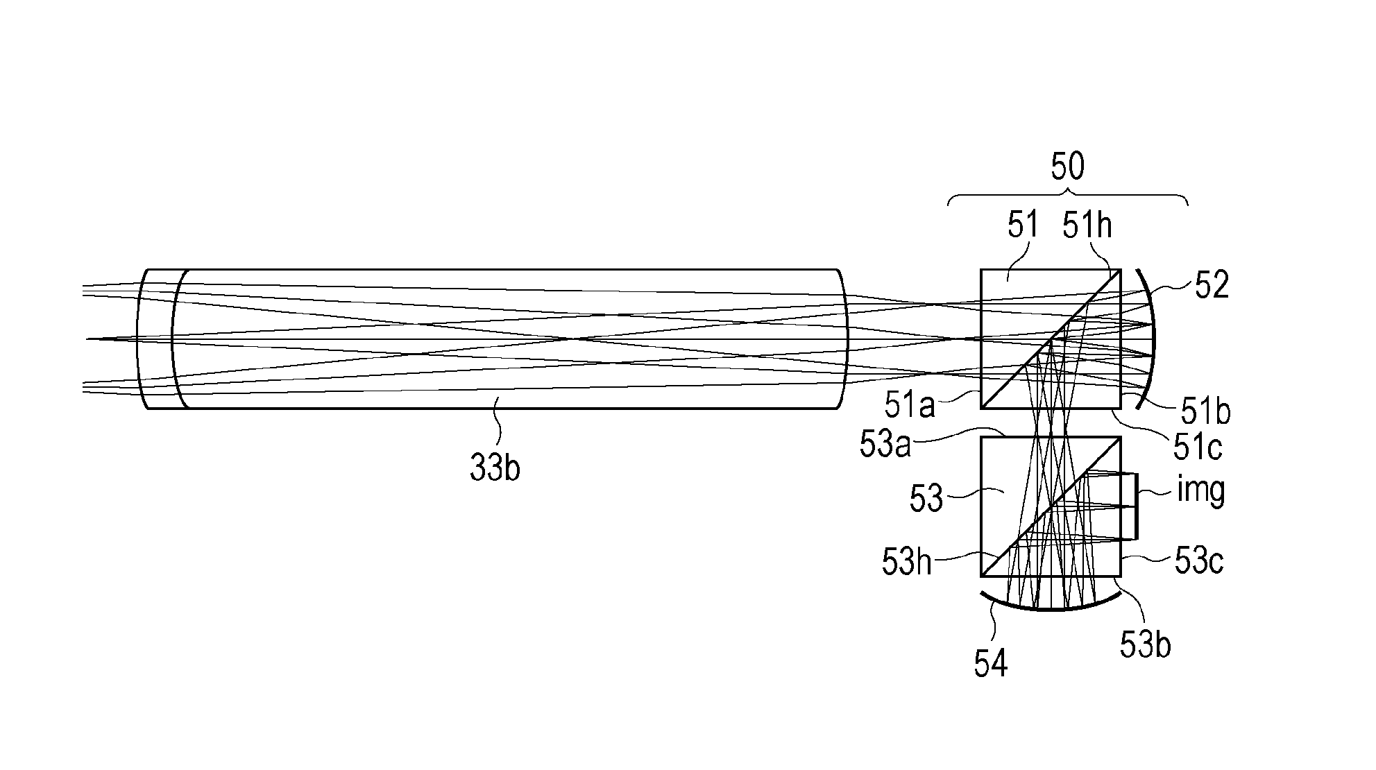 Optical system for endoscope and endoscope