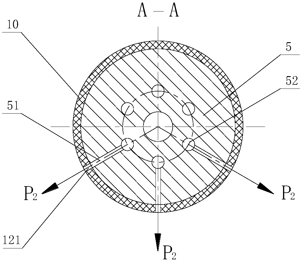 Air floating piston for reciprocating type compressor