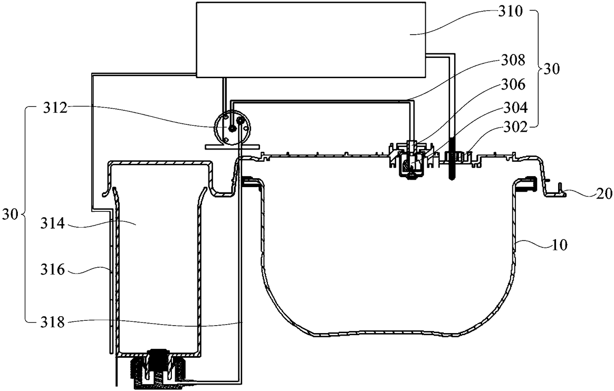 Anti-spilling assembly, method and system and cooking utensil