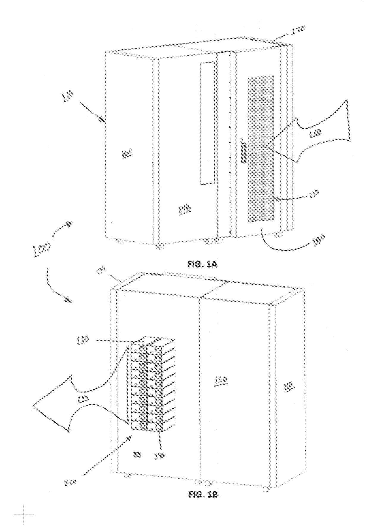 Integrated environmental control for electronic equipment enclosures