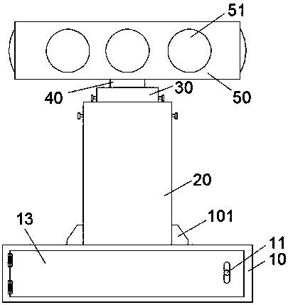 Intelligent traffic indication equipment