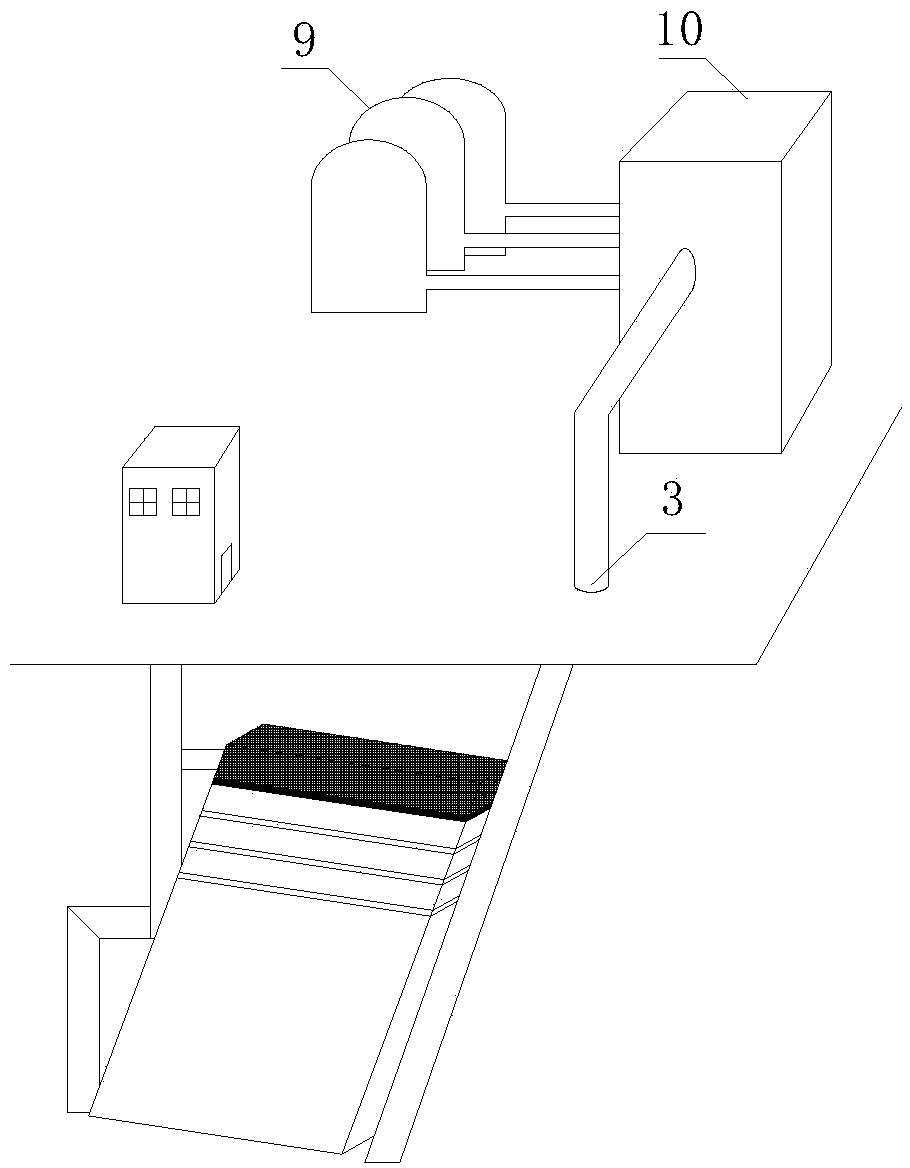 Method for fluidized mining of steeply inclined coal seam