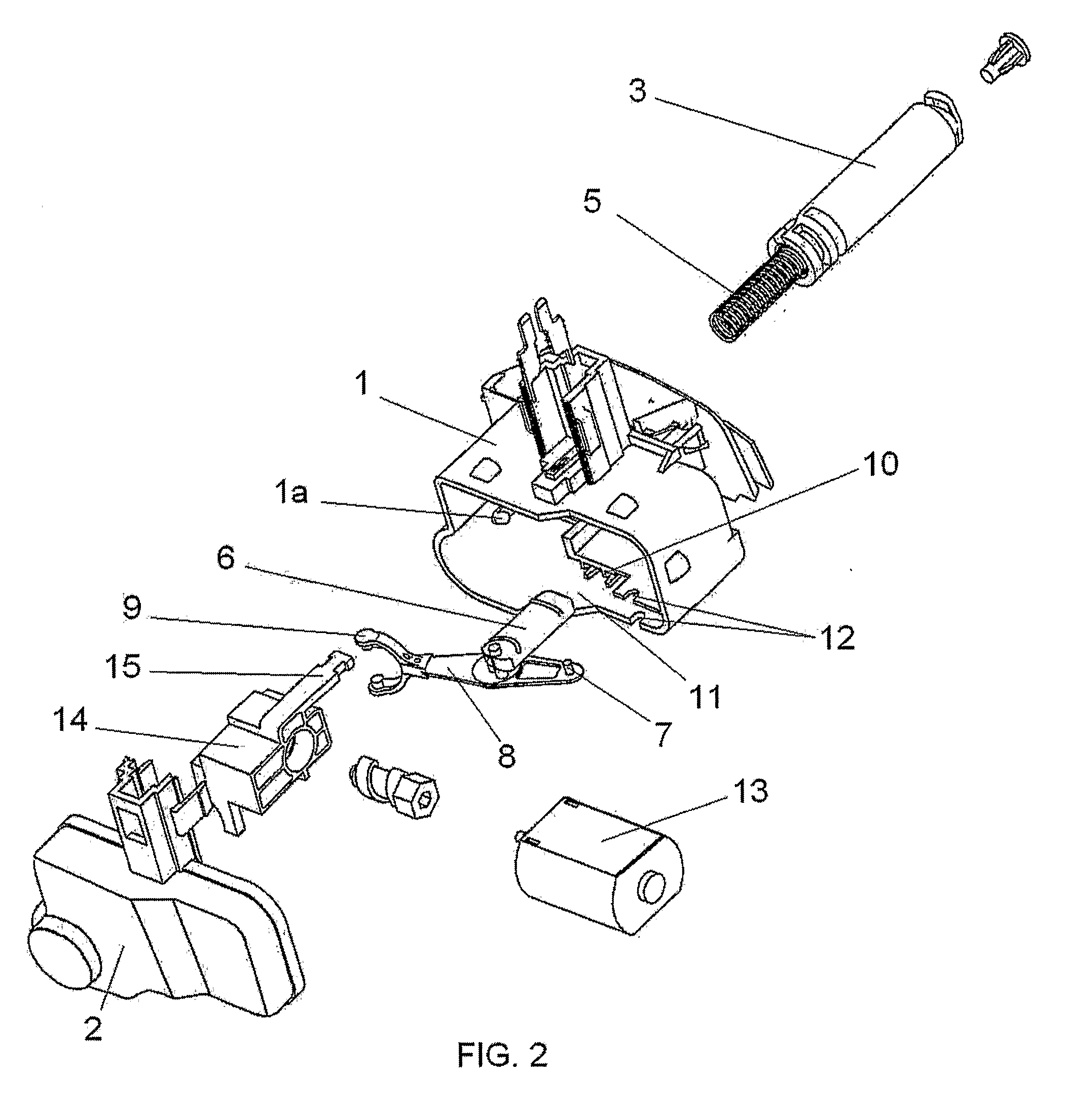 Opening and closing device for lids