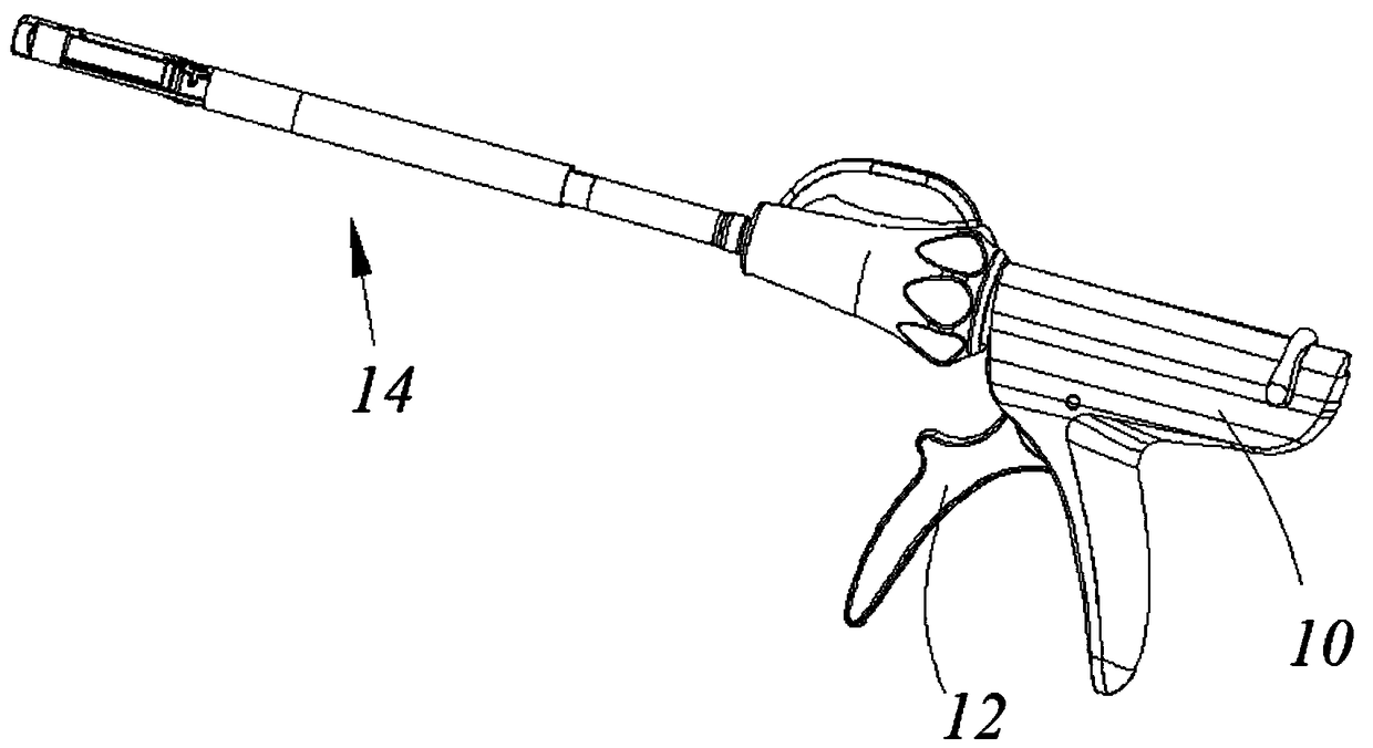 Tissue closure component and medical device equipped with the tissue closure component