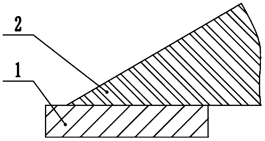 Secondary utilization method of dicing knife