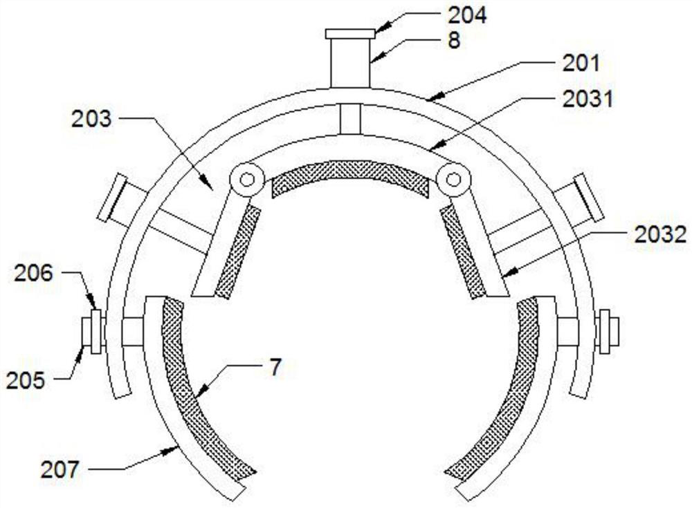 Auxiliary fixing device for joint trauma in orthopedics department