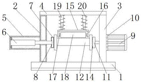 High-practicality textile cloth rolling device