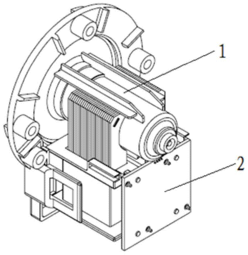 DC brushless motor system for drainage pump, control method and control device thereof