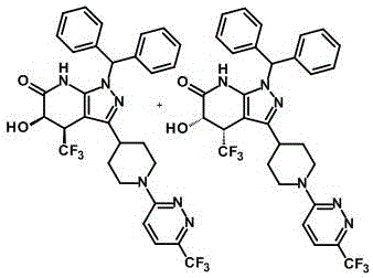 5-hydroxy-4-(trifluoromethyl)pyrazolopyridine derivative