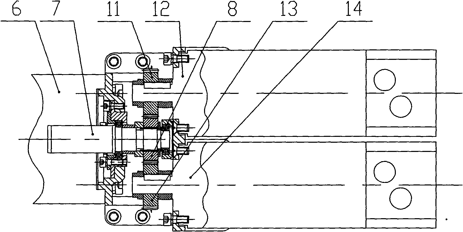 Detection robot for underground rescue of pressurized type coal mine