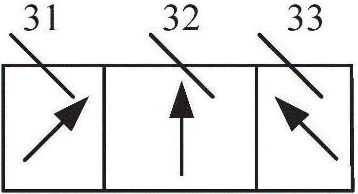 Primary permanent-magnet vernier linear motor and segmenting method therefor