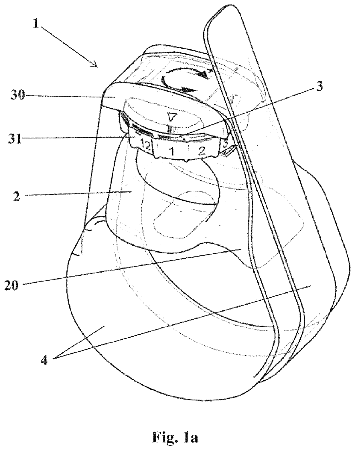 Medical device for blood vessel compression