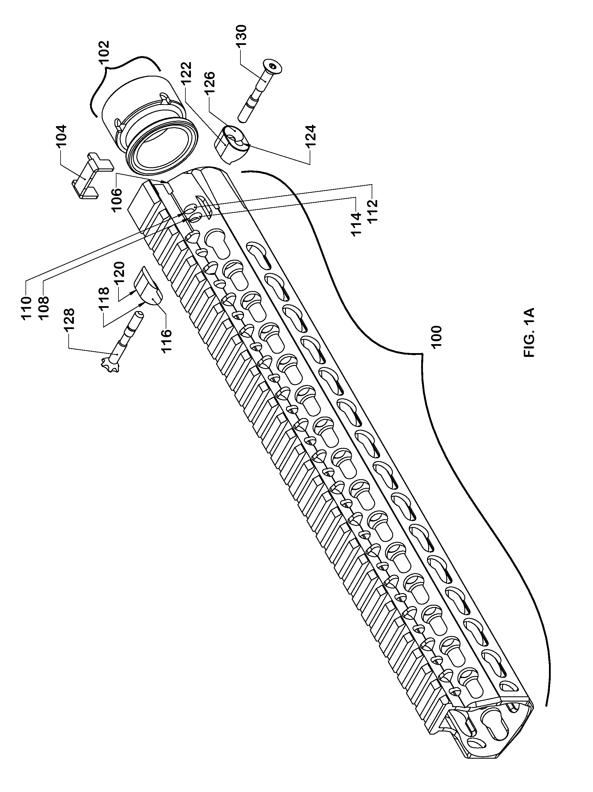 Firearm handguard assembly