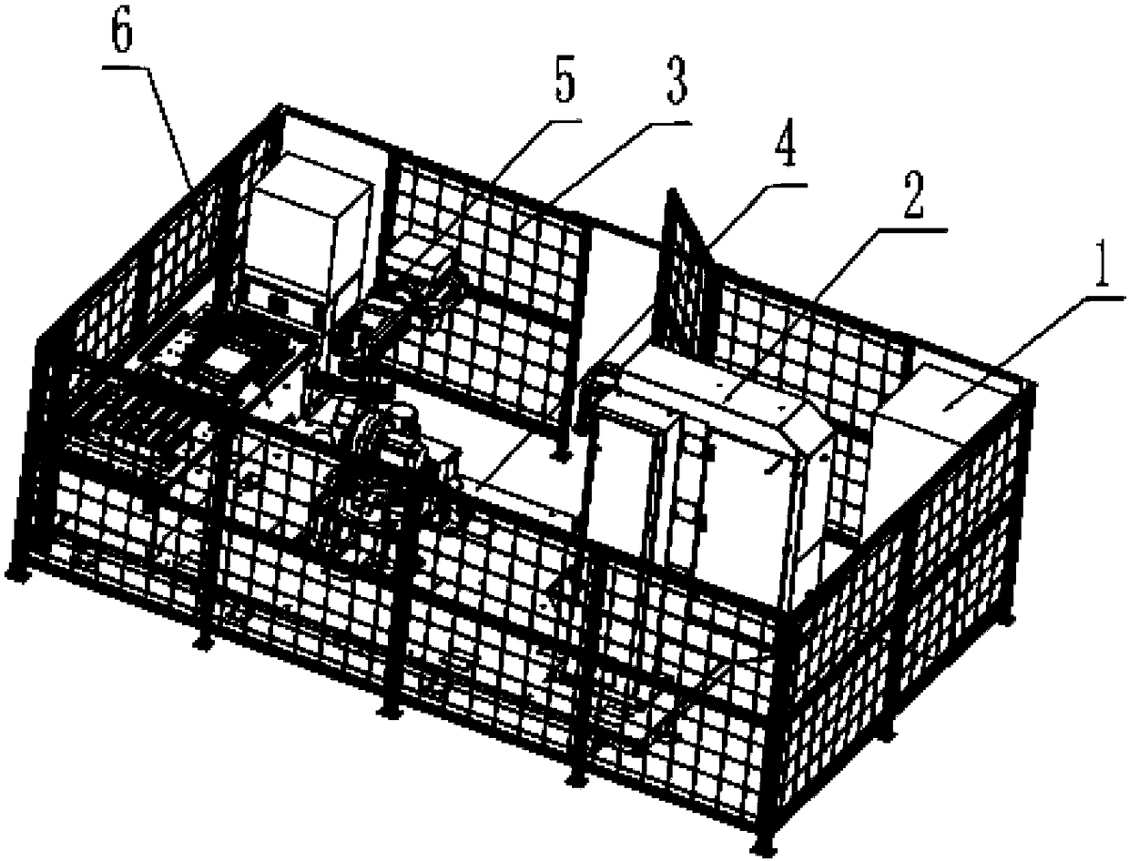 A range hood panel and oil tank grinding and drawing system