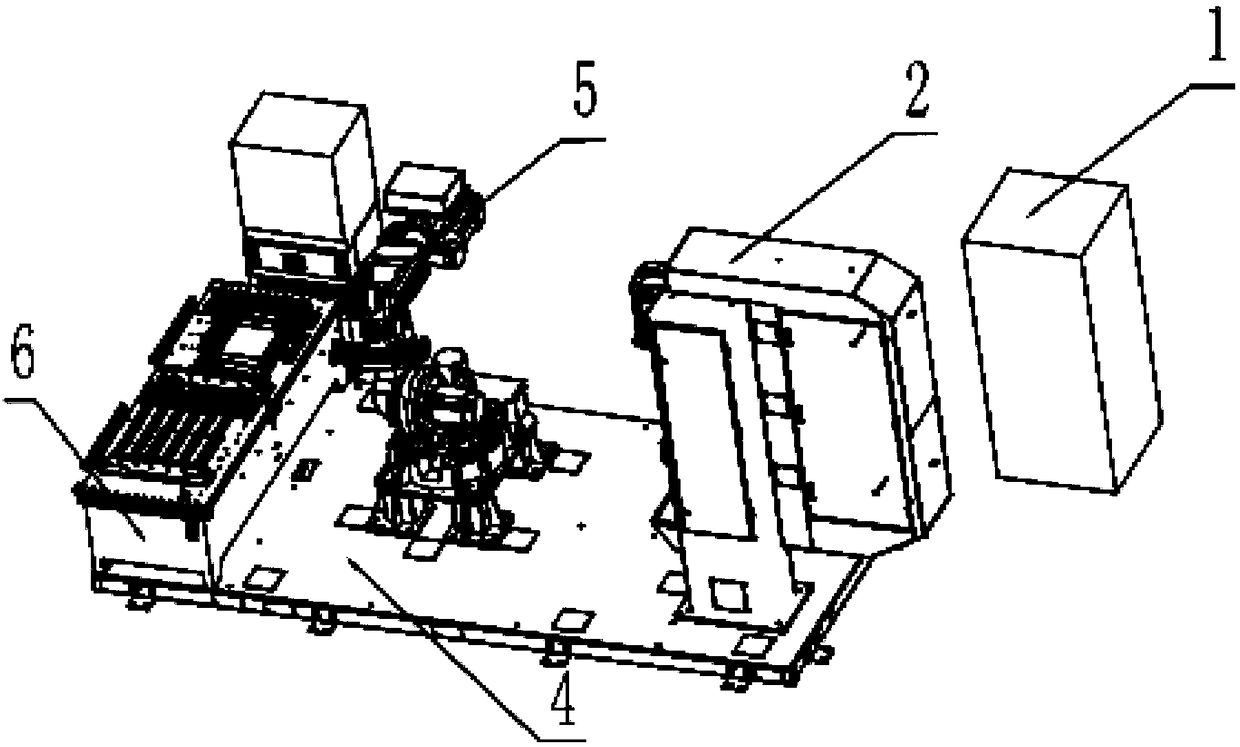 A range hood panel and oil tank grinding and drawing system