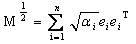 Inverse mahalanobis distance measuring method based on weighting Moore-Penrose in process of data mining