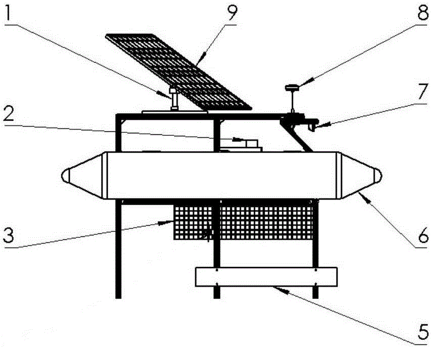 Water-area waste automatic cleaning vessel and method based on machine vision